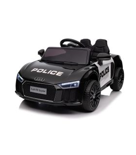 Voiture électrique 12V Audi R8 Spyder Police - Pack Luxe