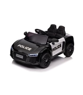 Voiture électrique 12V Audi R8 Spyder Police - Pack Luxe