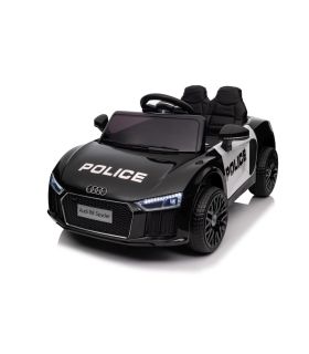 Voiture électrique 12V Audi R8 Spyder Police - Pack Luxe
