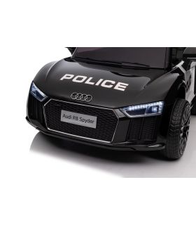 Voiture électrique 12V Audi R8 Spyder Police - Pack Luxe