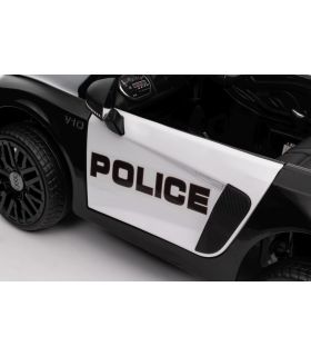 Voiture électrique 12V Audi R8 Spyder Police - Pack Luxe