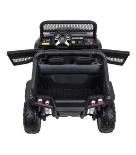 Voiture électrique 2 places pour enfant 12V Mercedes Unimog Militaire - Pack Luxe