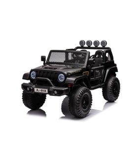 Voiture électrique 2 places 12V OFF Road 3.0 Noire - Pack Luxe