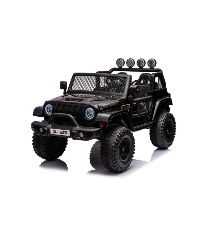 Voiture électrique 2 places 12V OFF Road 3.0 Noire - Pack Luxe
