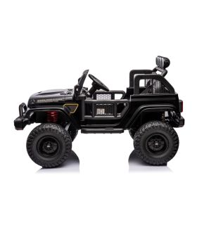 Voiture électrique 2 places 12V OFF Road 3.0 Noire - Pack Luxe