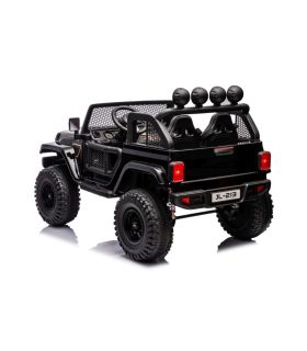 Voiture électrique 2 places 12V OFF Road 3.0 Noire - Pack Luxe