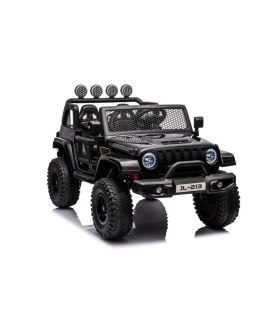 Voiture électrique 2 places 12V OFF Road 3.0 Noire - Pack Luxe