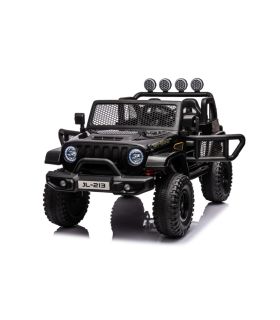 Voiture électrique 2 places 12V OFF Road 3.0 Noire - Pack Luxe