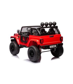 Voiture électrique 2 places 12V OFF Road 3.0 Rouge - Pack Luxe
