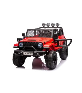 Voiture électrique 2 places 12V OFF Road 3.0 Rouge - Pack Luxe
