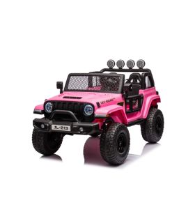 Voiture électrique 2 places 12V OFF Road 3.0 Rose - Pack Luxe