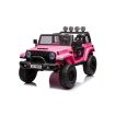 Voiture électrique 2 places 12V OFF Road 3.0 Rose - Pack Luxe