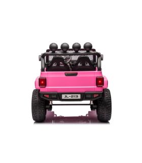 Voiture électrique 2 places 12V OFF Road 3.0 Rose - Pack Luxe