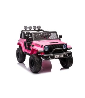 Voiture électrique 2 places 12V OFF Road 3.0 Rose - Pack Luxe