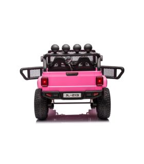 Voiture électrique 2 places 12V OFF Road 3.0 Rose - Pack Luxe