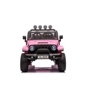 Voiture électrique 2 places 12V OFF Road 3.0 Rose - Pack Luxe