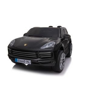 Voiture électrique 2 places Porsche Cayenne S Noire - Pack Luxe