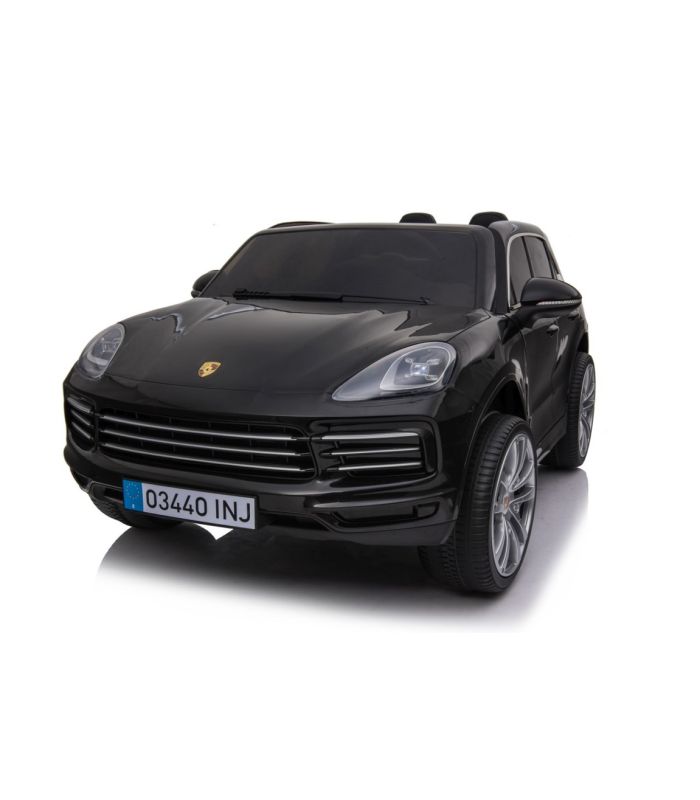 Voiture électrique 2 places Porsche Cayenne S Noire - Pack Luxe