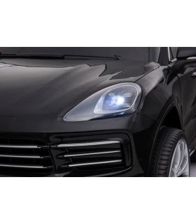 Voiture électrique 2 places Porsche Cayenne S Noire - Pack Luxe
