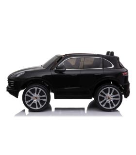 Voiture électrique 2 places Porsche Cayenne S Noire - Pack Luxe