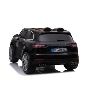 Voiture électrique 2 places Porsche Cayenne S Noire - Pack Luxe