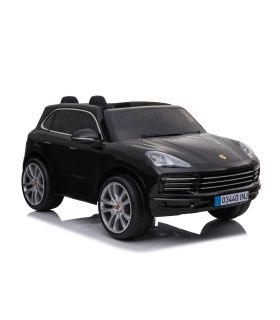 Voiture électrique 2 places Porsche Cayenne S Noire - Pack Luxe