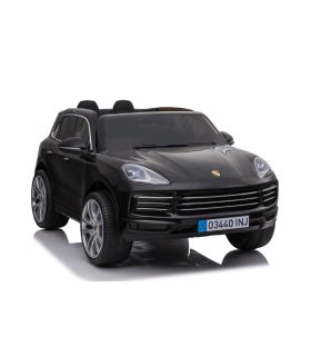 Voiture électrique 2 places Porsche Cayenne S Noire - Pack Luxe