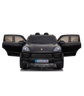 Voiture électrique 2 places Porsche Cayenne S Noire - Pack Luxe