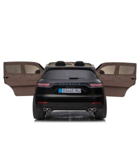 Voiture électrique 2 places Porsche Cayenne S Noire - Pack Luxe