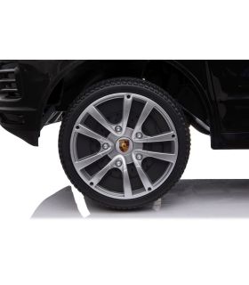 Voiture électrique 2 places Porsche Cayenne S Noire - Pack Luxe