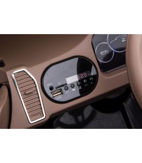 Voiture électrique 2 places Porsche Cayenne S Noire - Pack Luxe