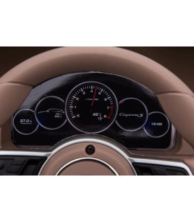 Voiture électrique 2 places Porsche Cayenne S Noire - Pack Luxe