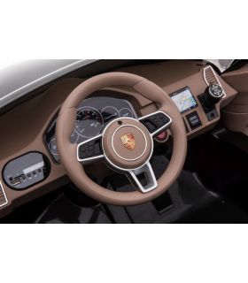 Voiture électrique 2 places Porsche Cayenne S Noire - Pack Luxe