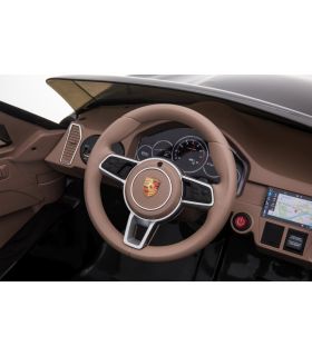 Voiture électrique 2 places Porsche Cayenne S Noire - Pack Luxe