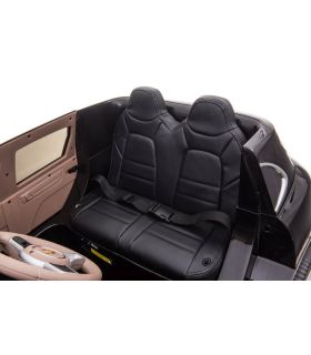 Voiture électrique 2 places Porsche Cayenne S Noire - Pack Luxe
