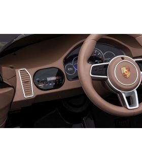 Voiture électrique 2 places Porsche Cayenne S Noire - Pack Luxe