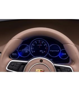 Voiture électrique 2 places Porsche Cayenne S Noire - Pack Luxe