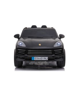 Voiture électrique 2 places Porsche Cayenne S Noire - Pack Luxe