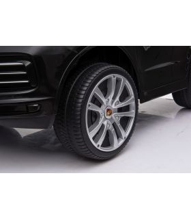 Voiture électrique 2 places Porsche Cayenne S Noire - Pack Luxe