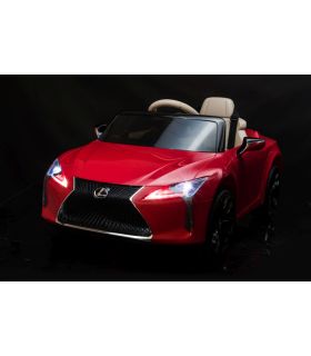 Voiture électrique 12V Lexus LC500 Rouge - Pack Luxe