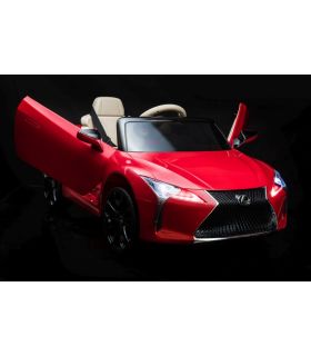 Voiture électrique 12V Lexus LC500 Rouge - Pack Luxe