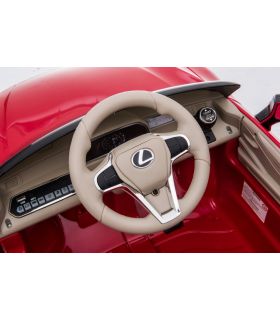 Voiture électrique 12V Lexus LC500 Rouge - Pack Luxe