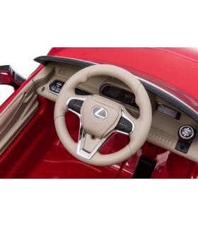 Voiture électrique 12V Lexus LC500 Rouge - Pack Luxe