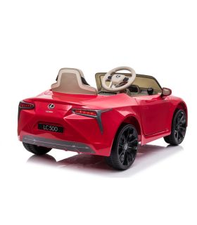 Voiture électrique 12V Lexus LC500 Rouge - Pack Luxe
