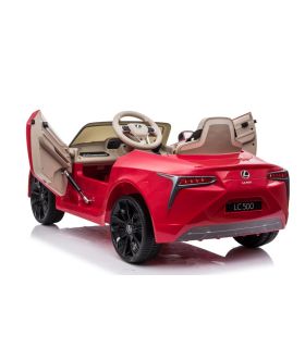 Voiture électrique 12V Lexus LC500 Rouge - Pack Luxe