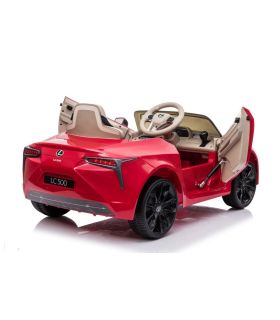 Voiture électrique 12V Lexus LC500 Rouge - Pack Luxe