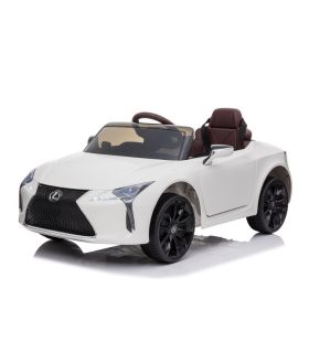 Voiture électrique 12V Lexus LC500 Blanche - Pack Luxe
