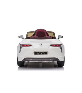 Voiture électrique 12V Lexus LC500 Blanche - Pack Luxe