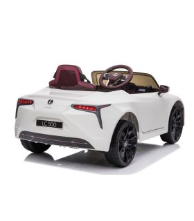 Voiture électrique 12V Lexus LC500 Blanche - Pack Luxe