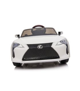 Voiture électrique 12V Lexus LC500 Blanche - Pack Luxe